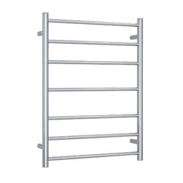 THERMOGROUP ROUND LADDER HEATED TOWEL RAIL STAINLESS STEEL 800MM