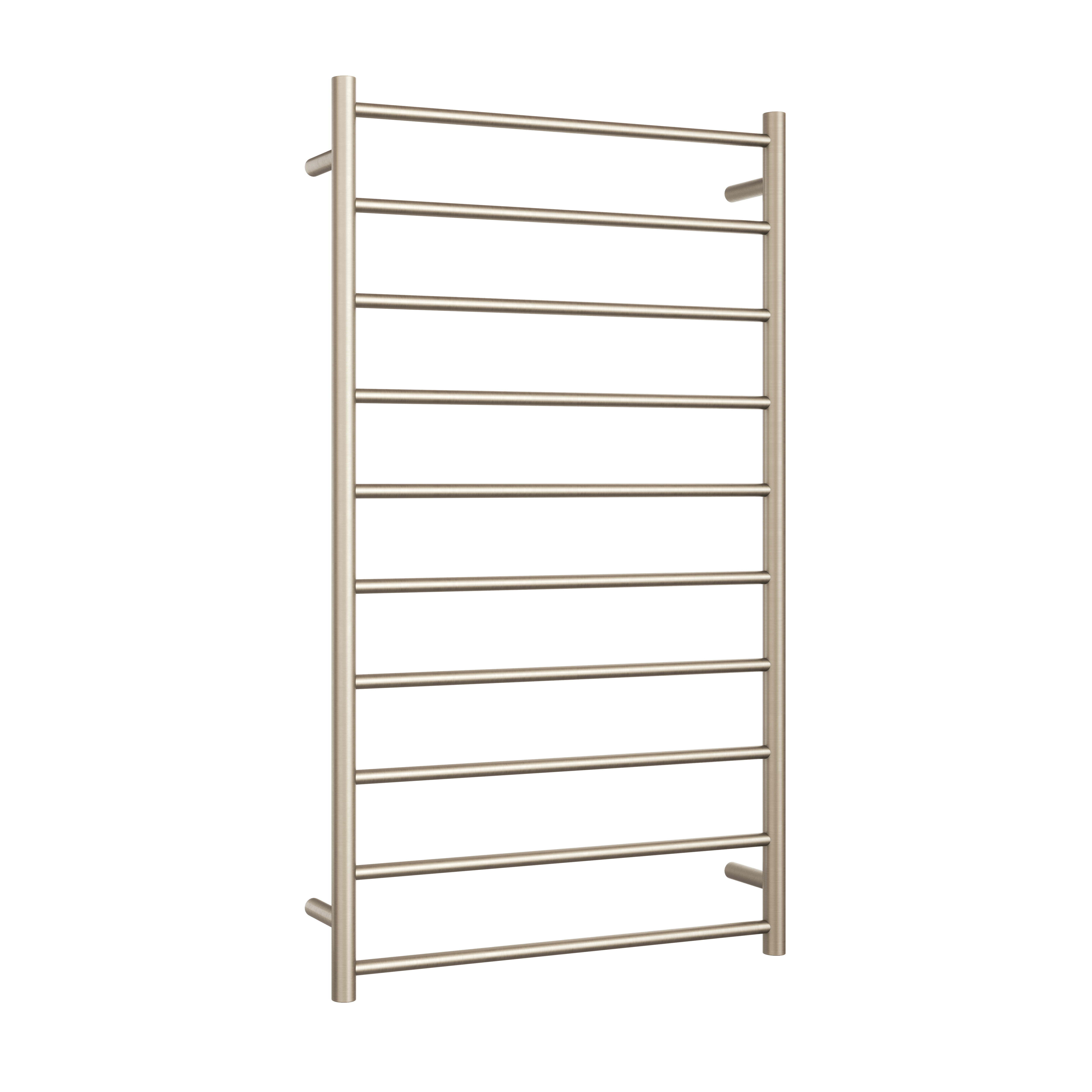 THERMOGROUP STRAIGHT ROUND HEATED LADDER RAIL BRUSHED NICKEL 700MM