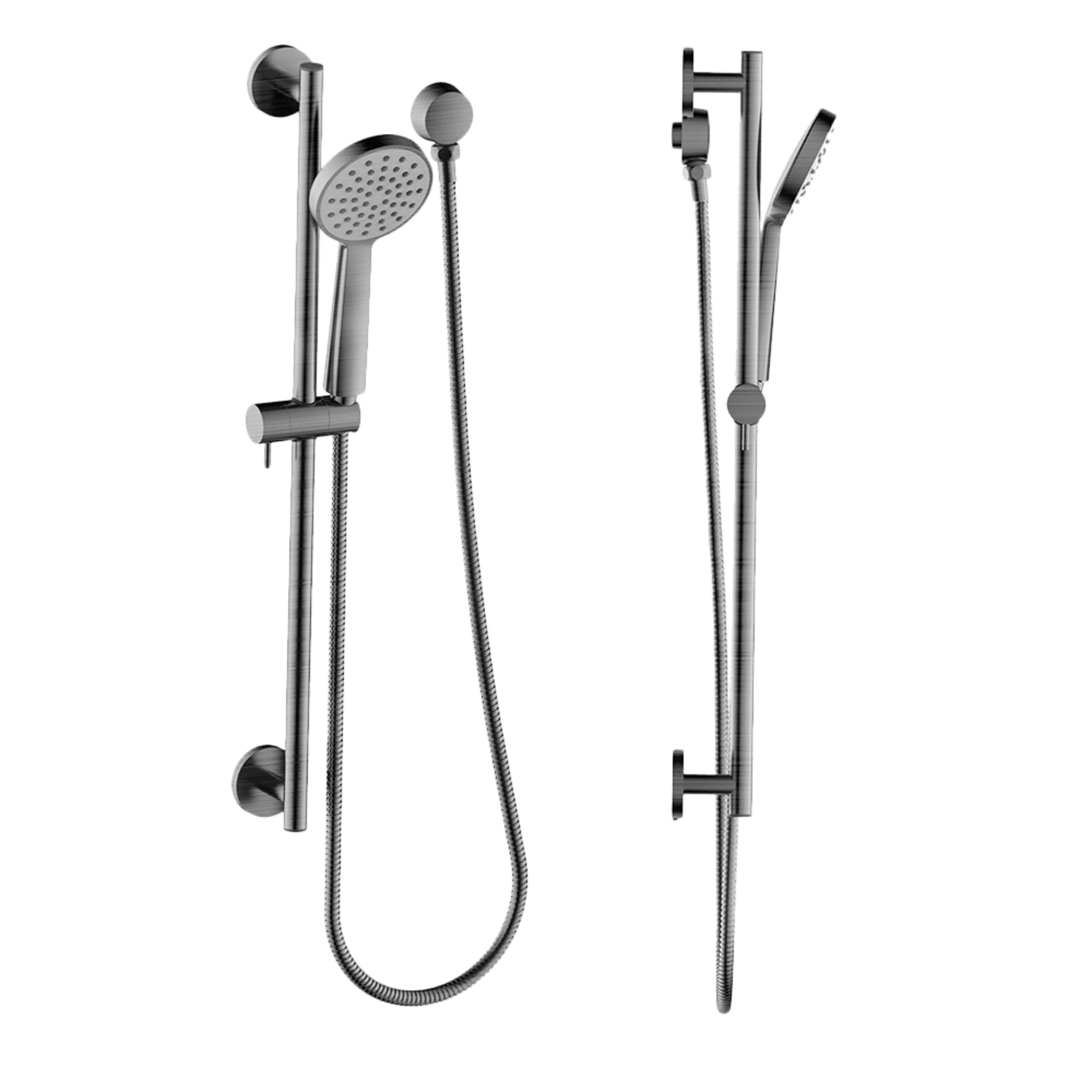 GARETH ASHTON SHOWER ON RAIL 660MM GUN METAL