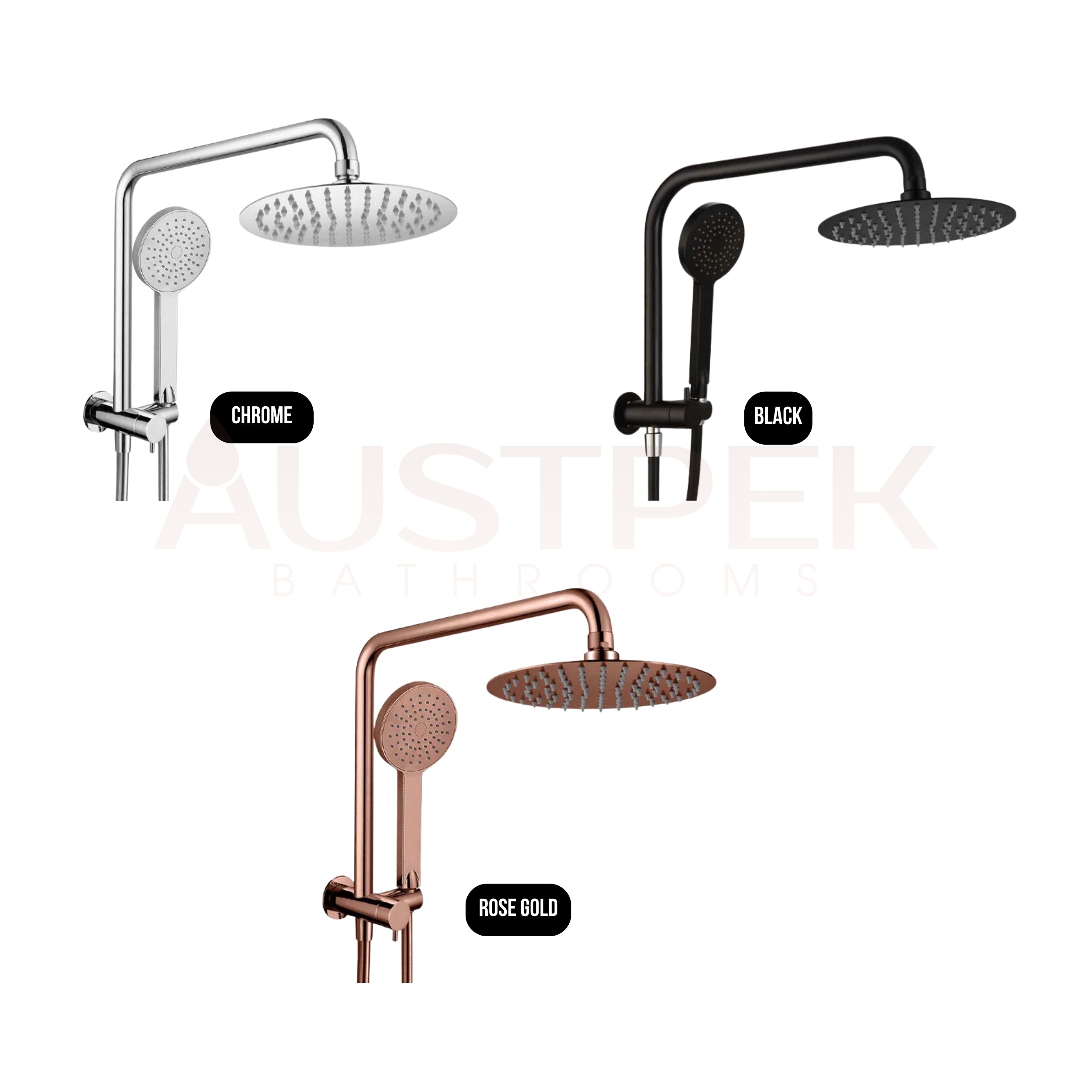 HELLYCAR CUTER SHOWER SYSTEM BLACK