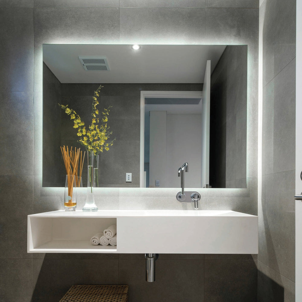 THERMOGROUP ABLAZE PREMIUM SS RANGE BACK-LIT MIRROR 1200X800MM