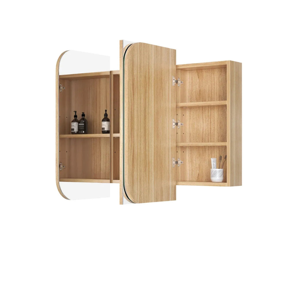 OTTI NEWPORT WOODLAND OAK SHAVING CABINET 1200X750MM
