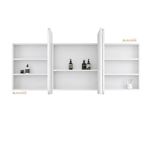 OTTI NEWPORT MATTE WHITE SHAVING CABINET 1800X750MM