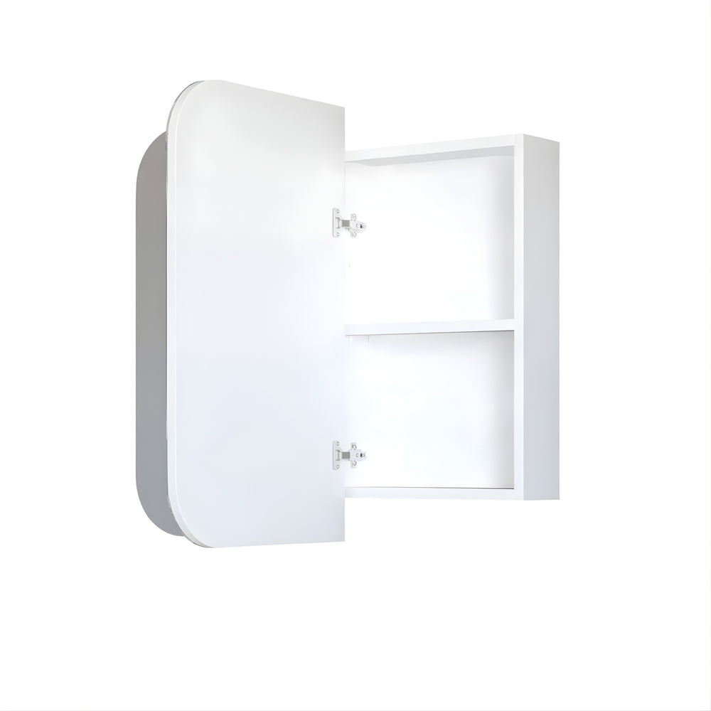 OTTI NEWPORT MATTE WHITE SHAVING CABINET 900X750MM