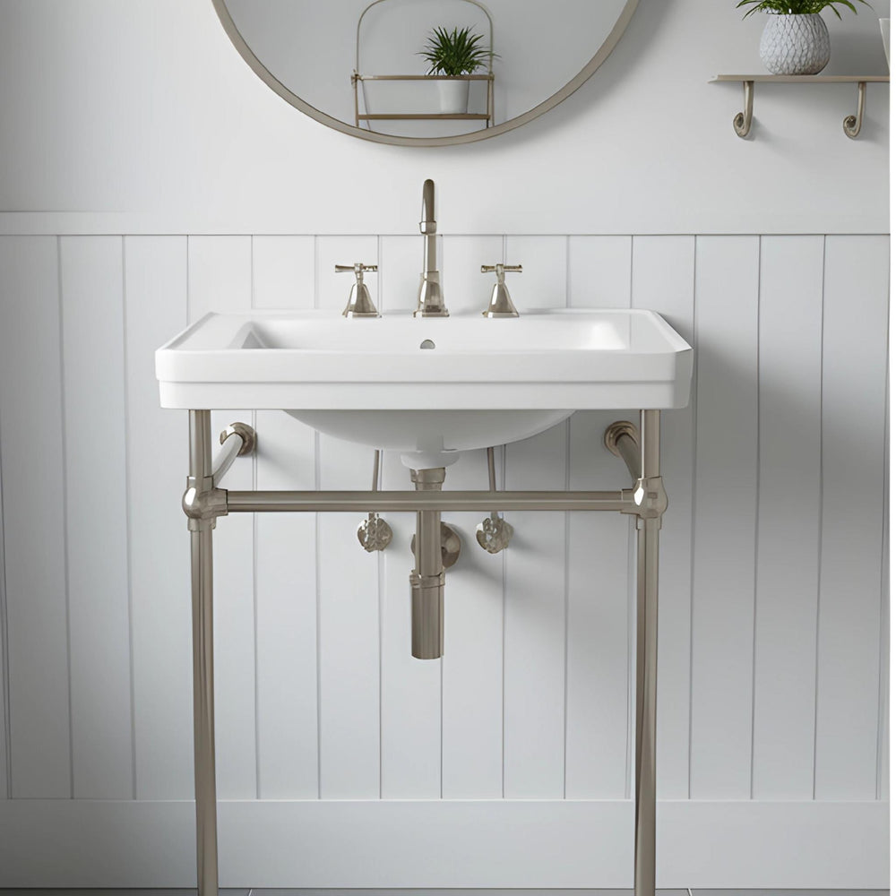 TURNER HASTINGS STAFFORD NUOVO BASIN STAND CHROME 585MM