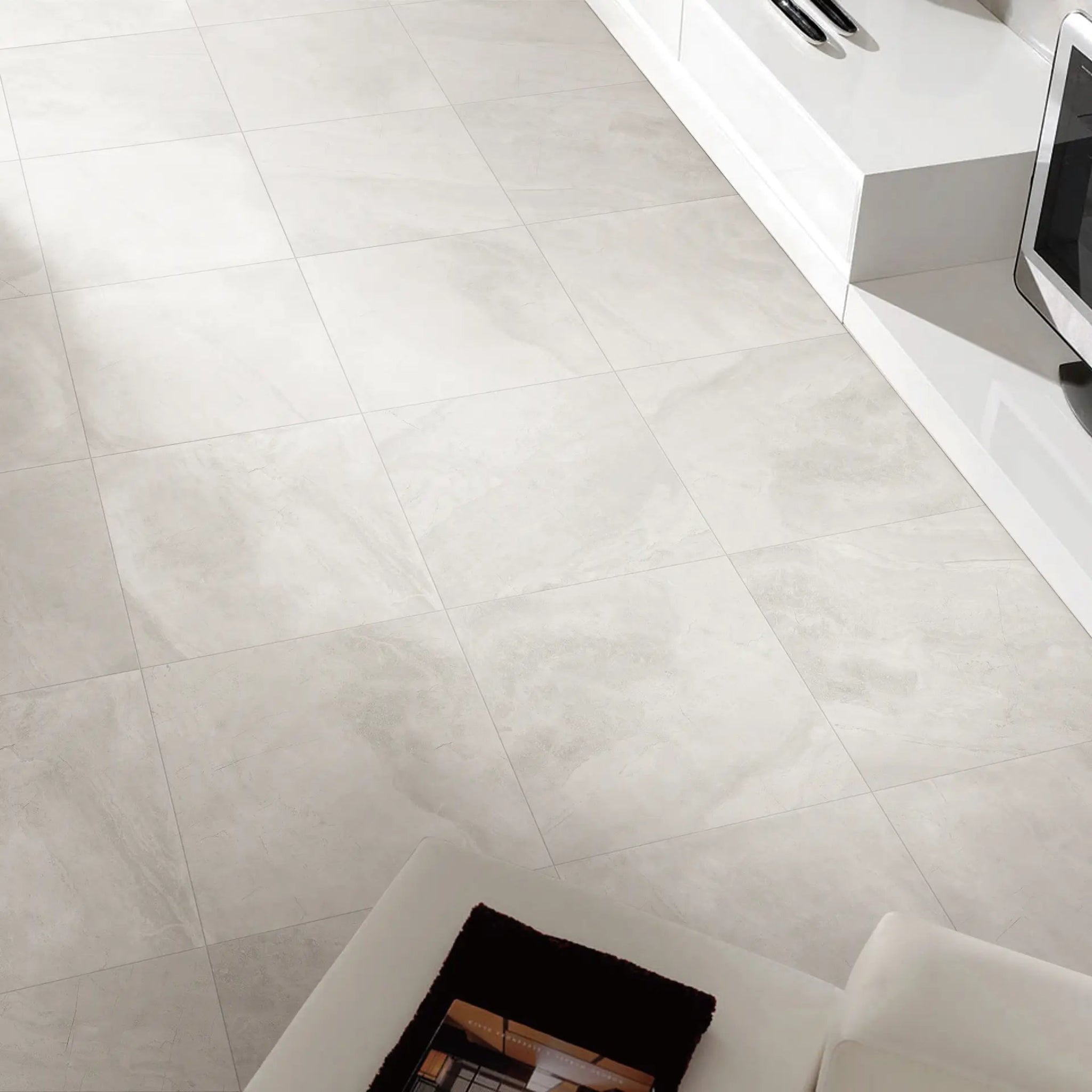 ELITE STARI LIGHT GREY LAPPATO 600X600MM SQUARE TILE (PER BOX)