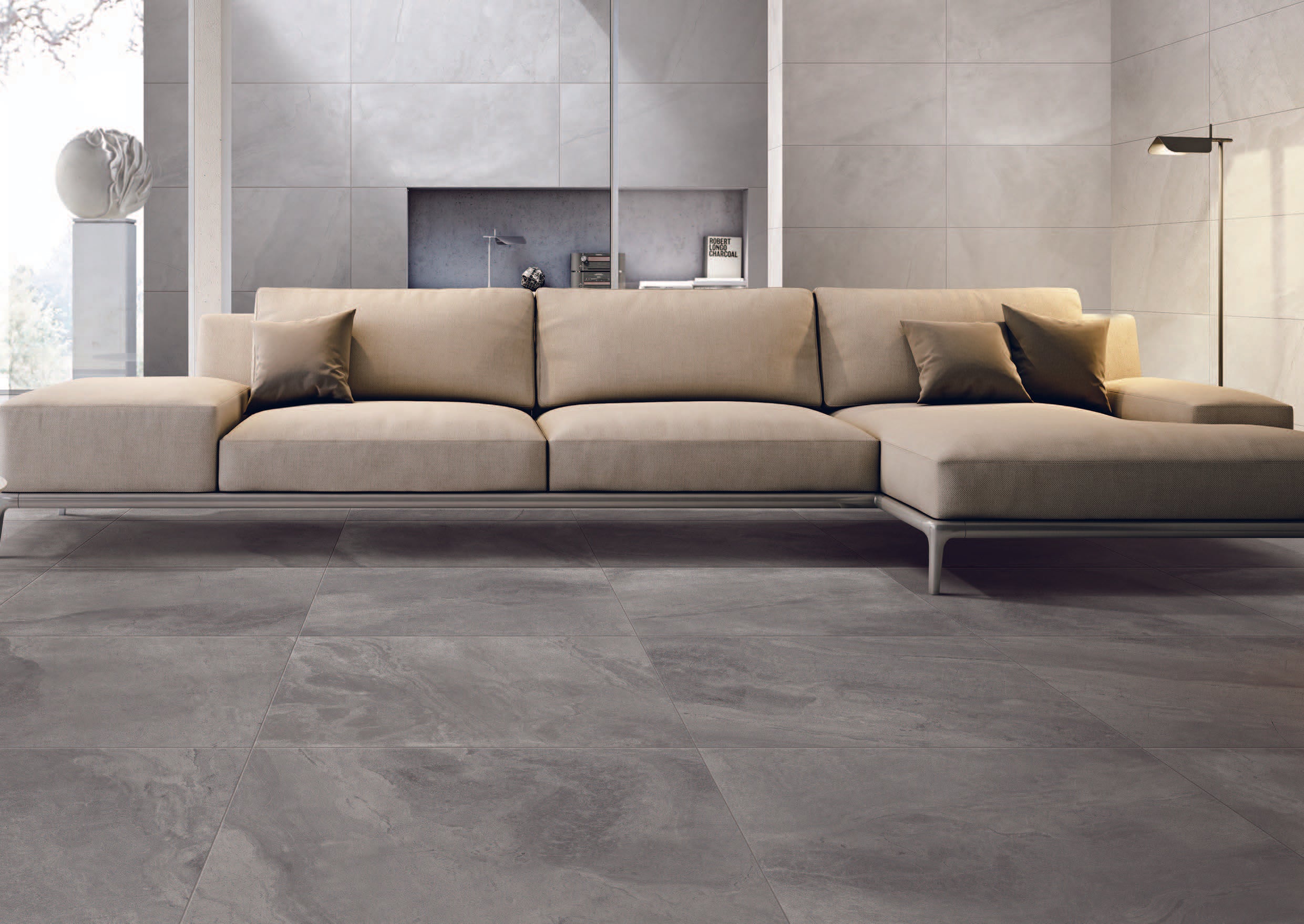 ELITE IMPORTERS STARI CHARCOAL MATTE 600X600MM SQUARE TILE (PER BOX)