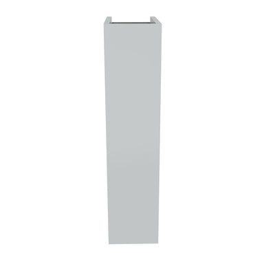 DUROCLASS STADIUM BASIN SHROUD 715MM GLOSS WHITE