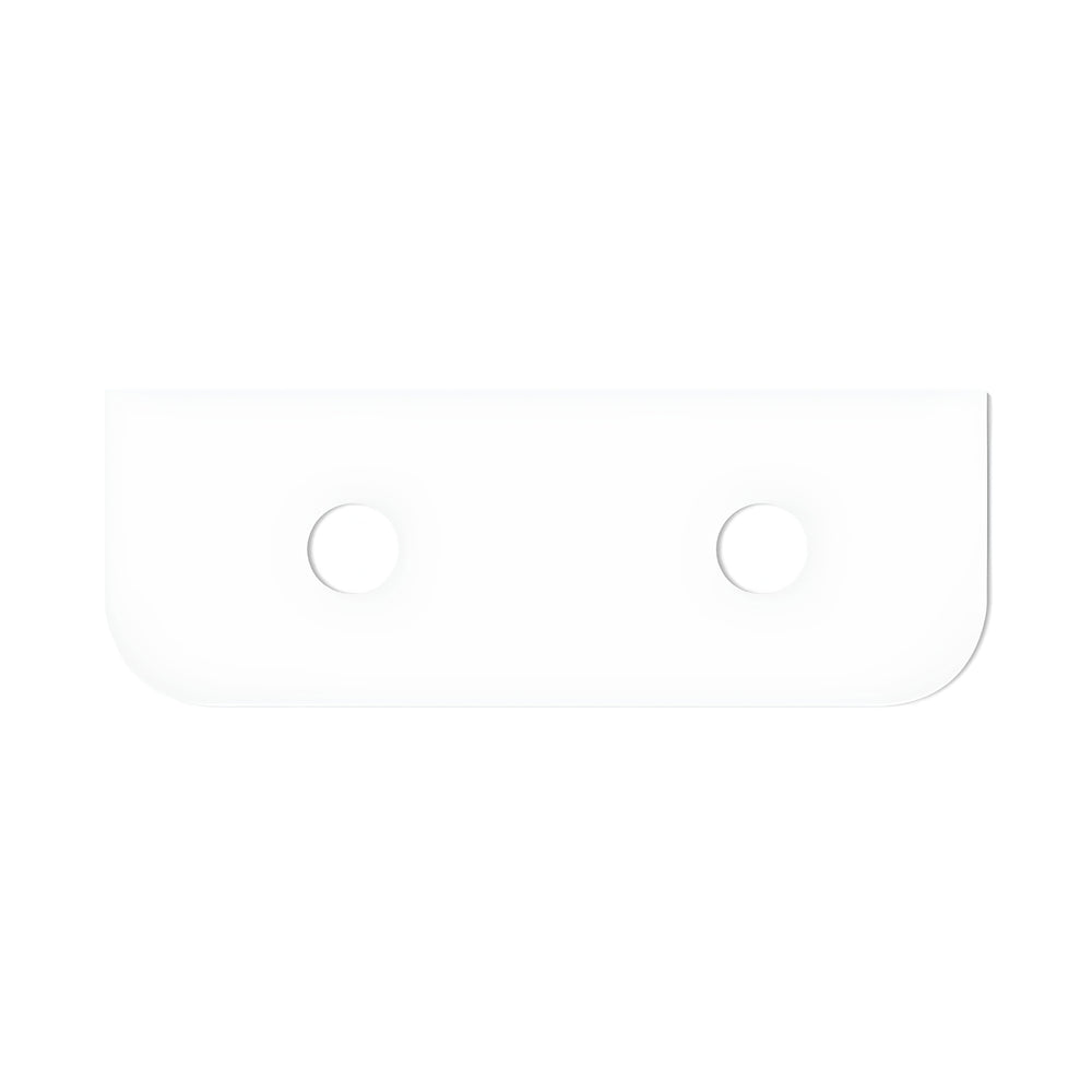 OTTI HAVANA ULTRA DELUXE PURE WHITE ABOVE COUNTER DOUBLE VANITY ARTIFICIAL STONE TOP (AVAILABLE IN 1500MM AND 1800MM)