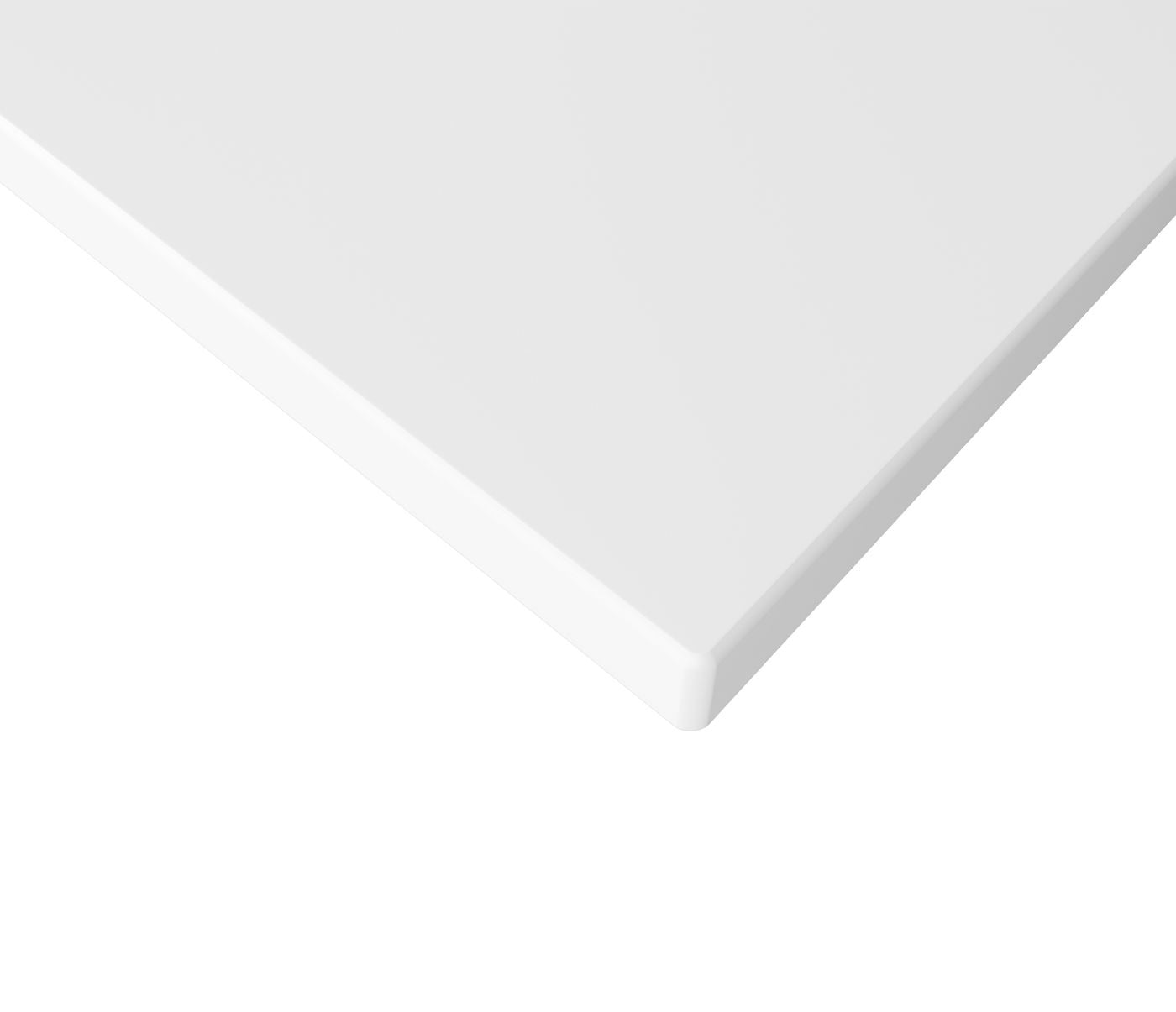 OTTI SOLID SURFACE MATTE WHITE 1300MM LAUNDRY STONE TOP