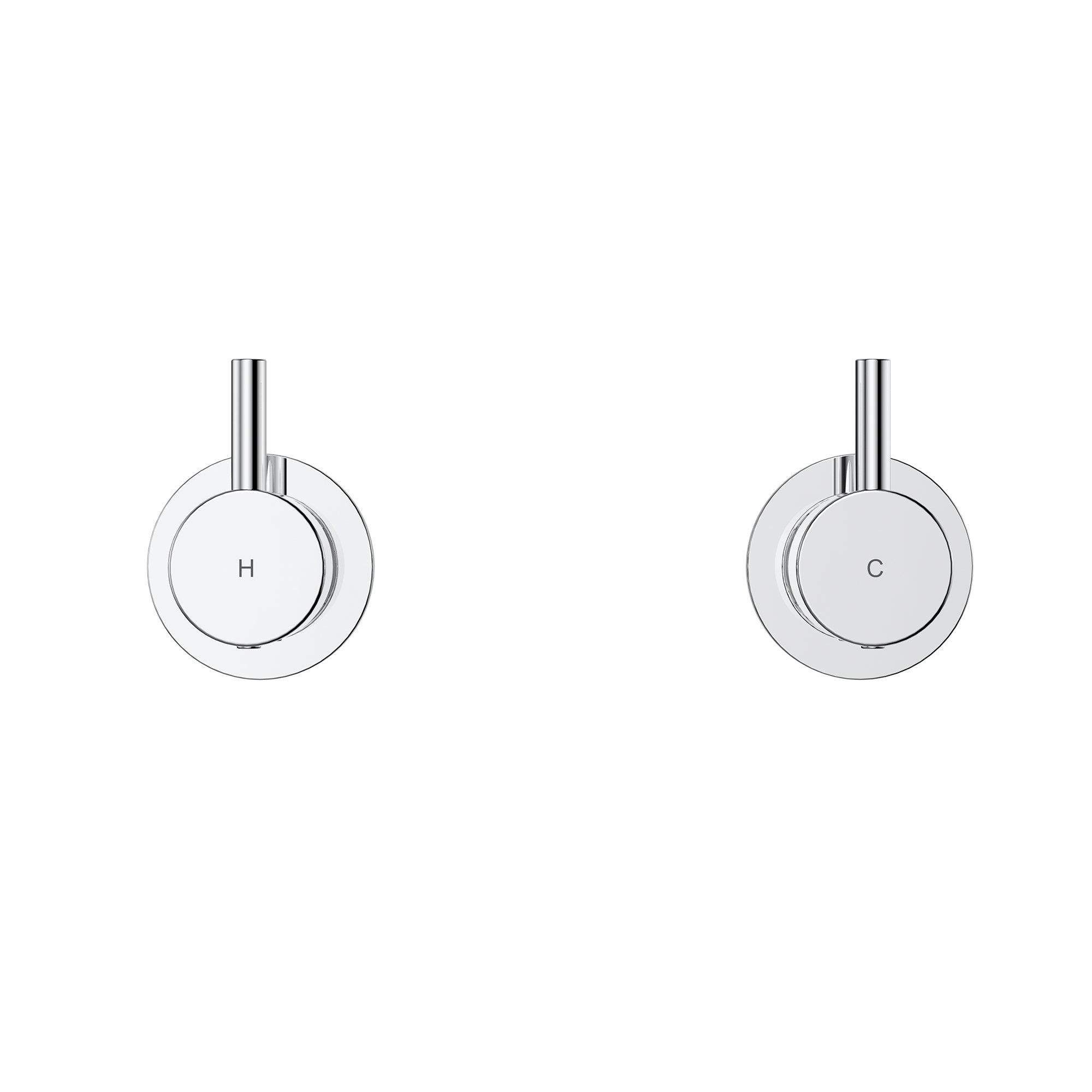 MODERN NATIONAL STAR MINI WALL TOP ASSEMBLIES CHROME