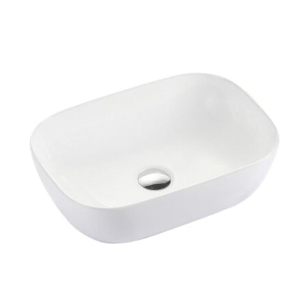 RIVA SANDY ABOVE COUNTER BASIN GLOSS WHITE 460MM
