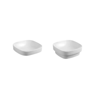 RIVA SPENCER SEMI-INSET BASIN GLOSS WHITE 370MM