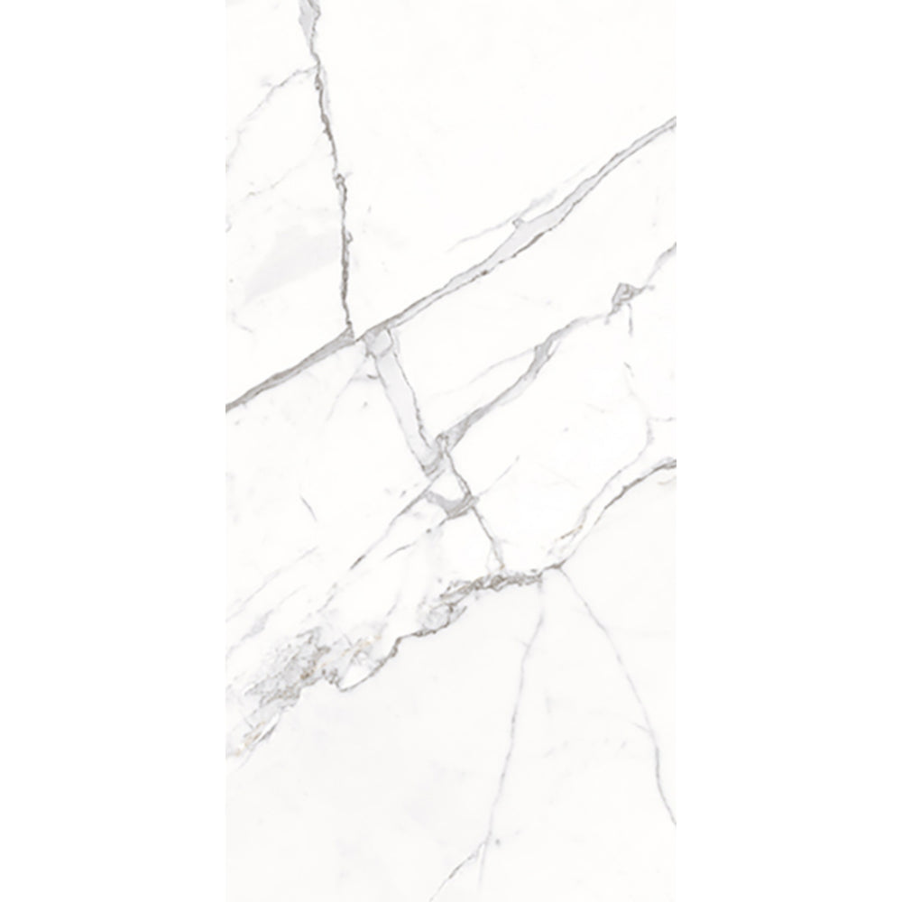EVERSTONE MEGASLIM STATUARIO PREMIUM 3200X1600MM RECTANGULAR THIN SLAB (PER SLAB)