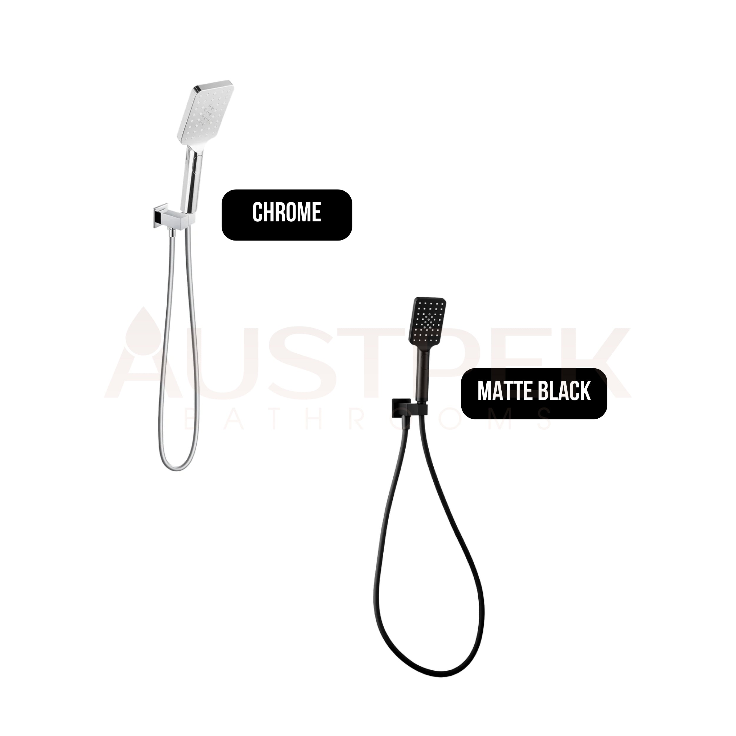 LINKWARE LIBERTY HAND SHOWER WITH WALL OUTLET MATTE BLACK