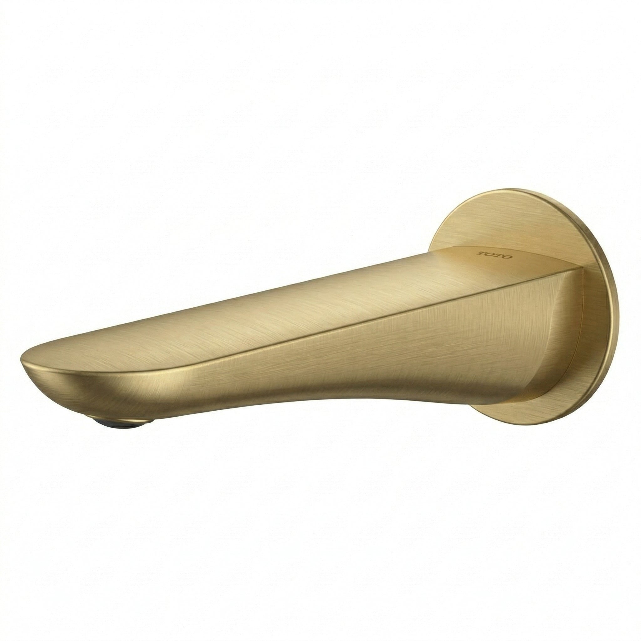 TOTO GO BATH SPOUT 175MM BRUSHED FRENCH GOLD