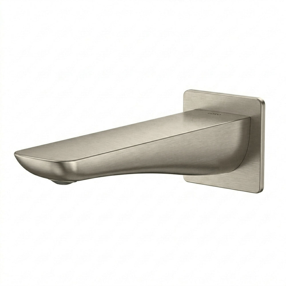 TOTO GA BATH SPOUT 175MM BRUSHED NICKEL