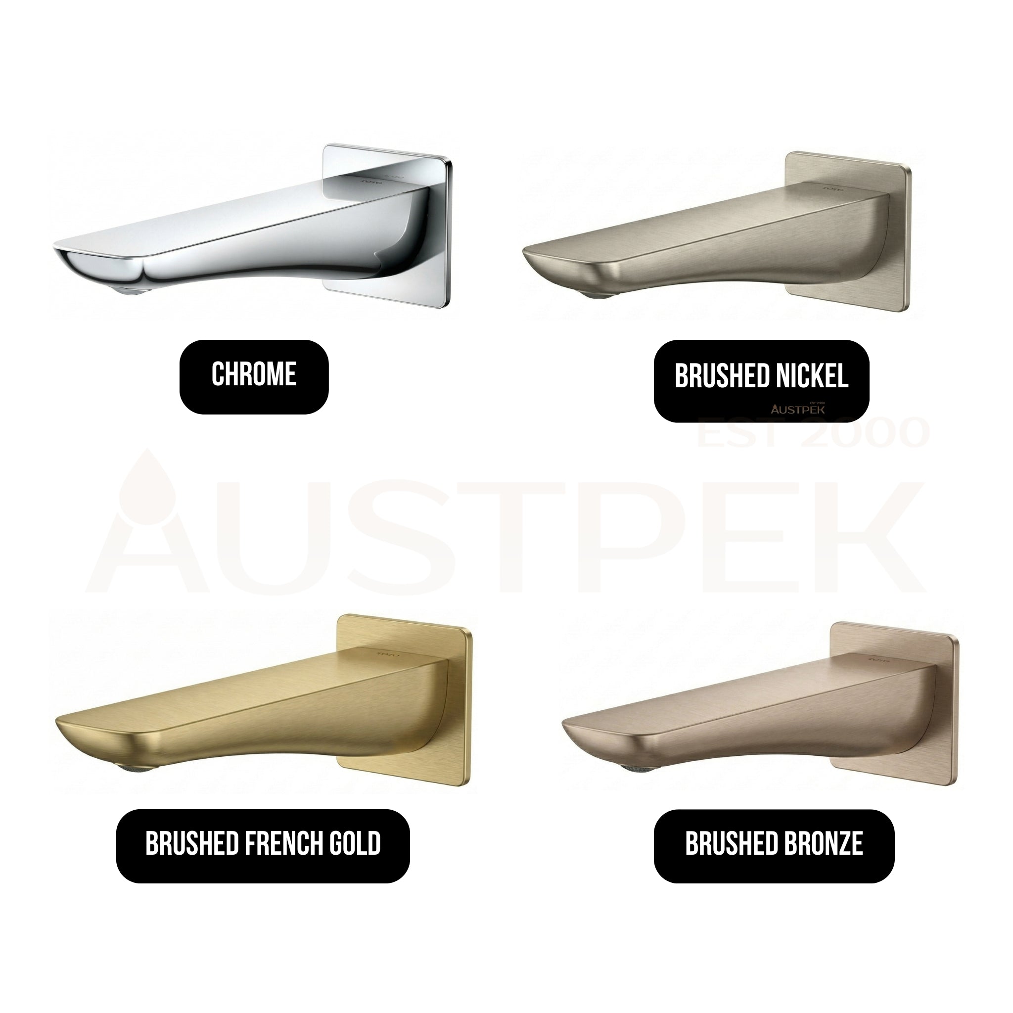 TOTO GA BATH SPOUT 175MM CHROME