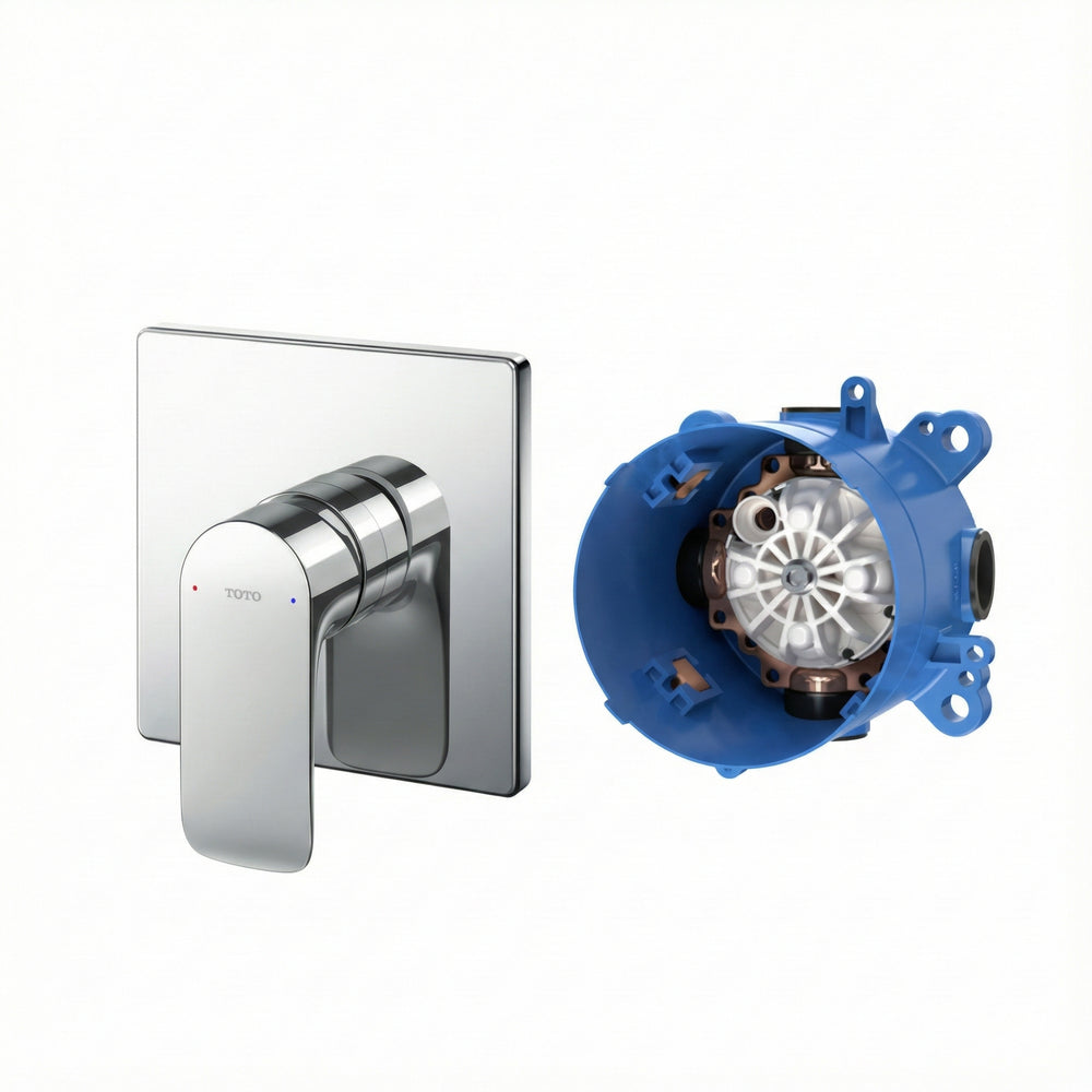 TOTO GA WALL MIXER FULL KIT 130MM CHROME