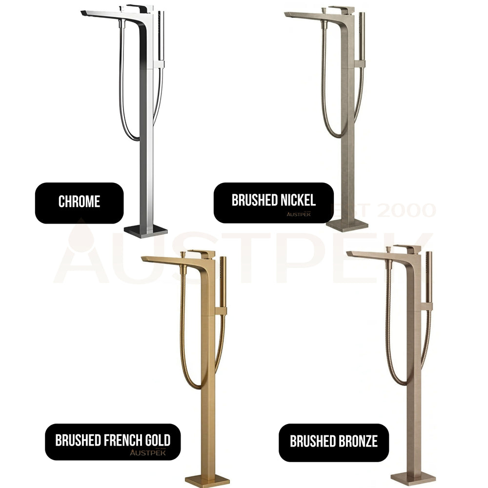 TOTO GE FREESTANDING BATH MIXER WITH HAND SHOWER CHROME