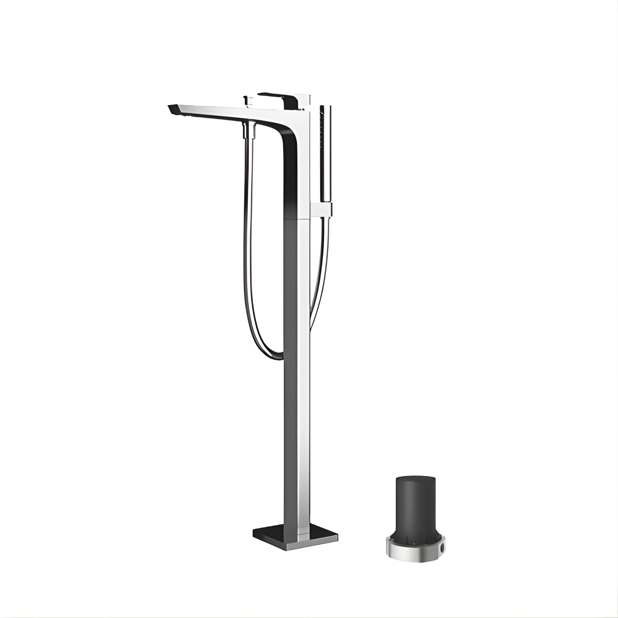 TOTO GE FREESTANDING BATH MIXER WITH HAND SHOWER CHROME