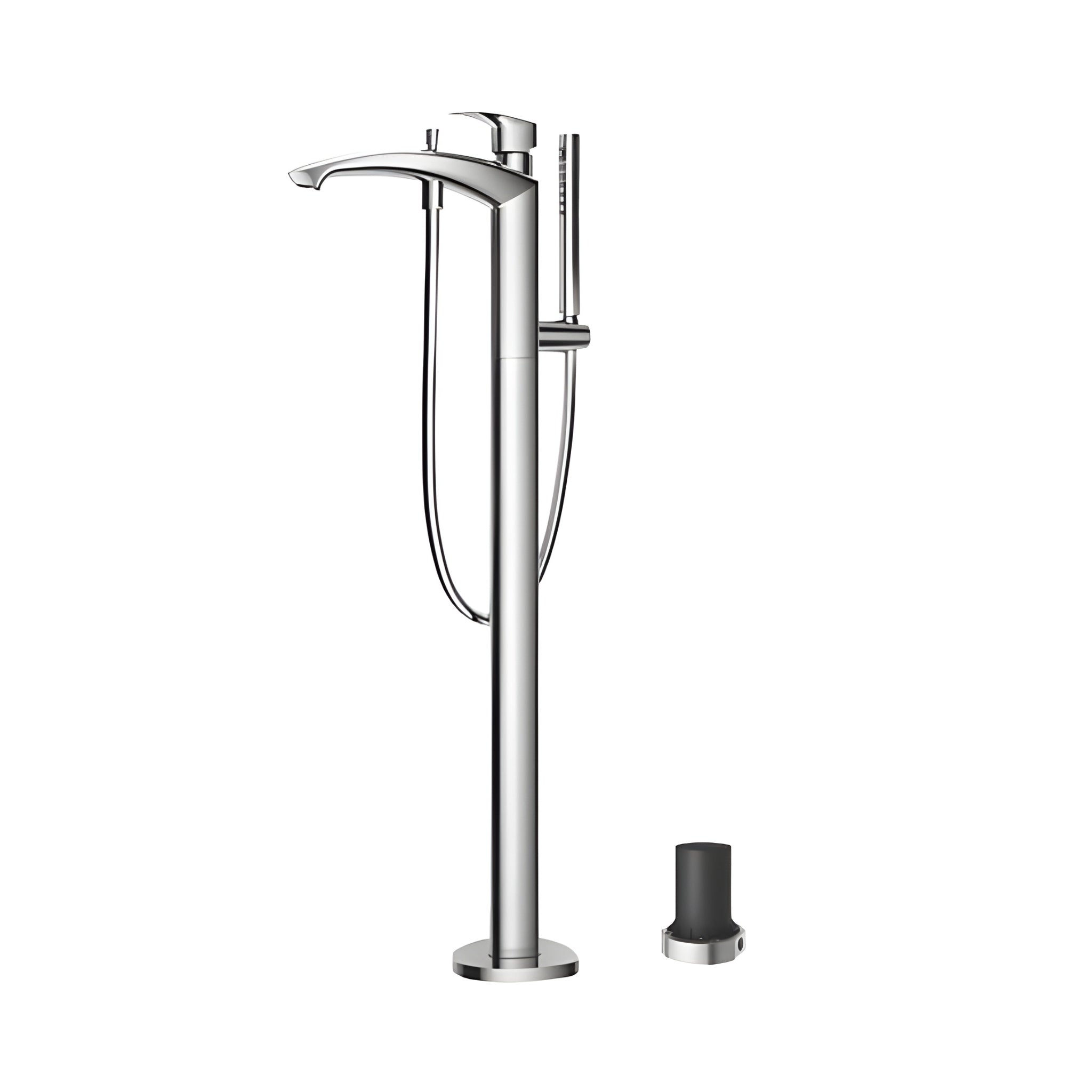 TOTO GM FREESTANDING BATH MIXER WITH HAND SHOWER CHROME