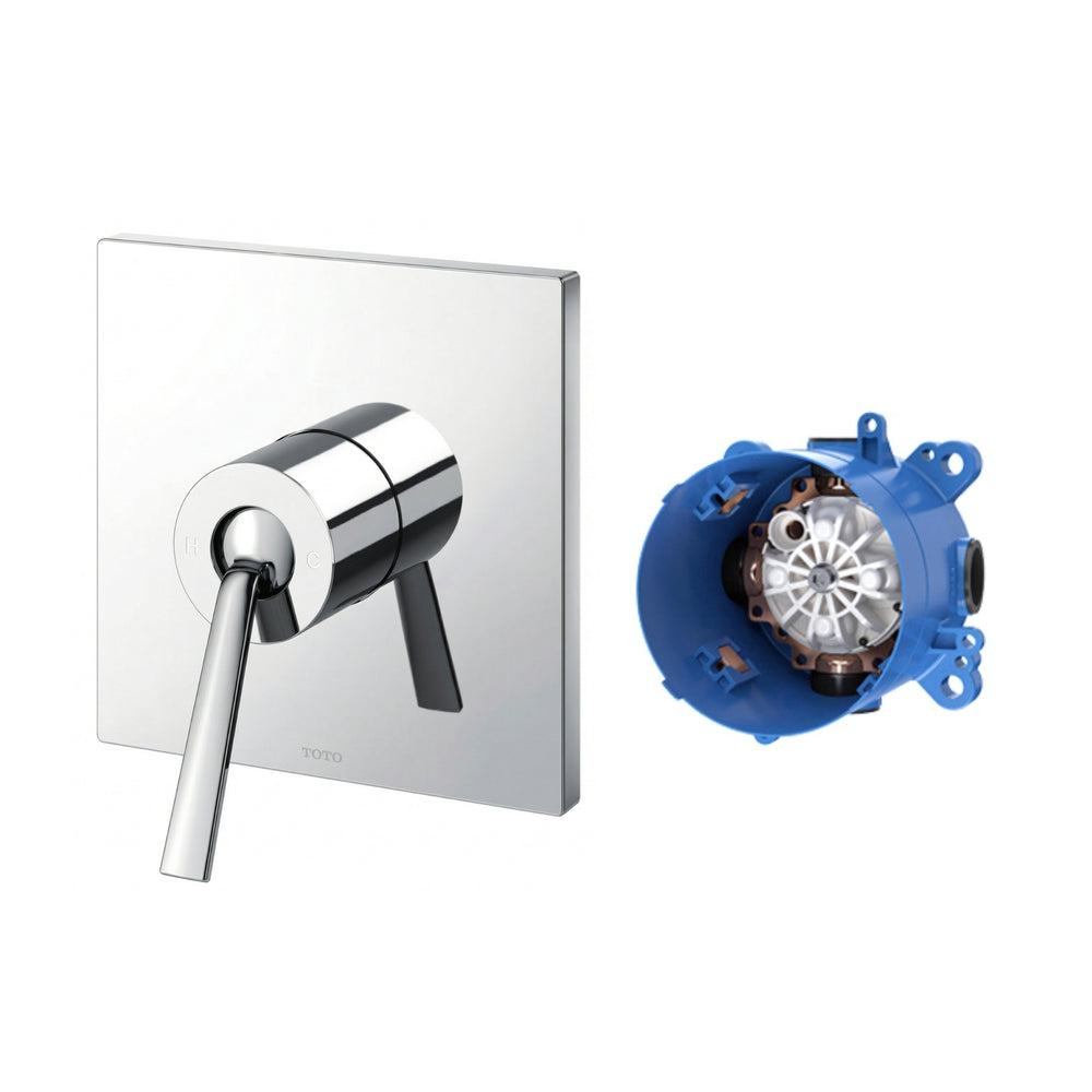 TOTO Z WALL MIXER FULL KIT 135MM CHROME