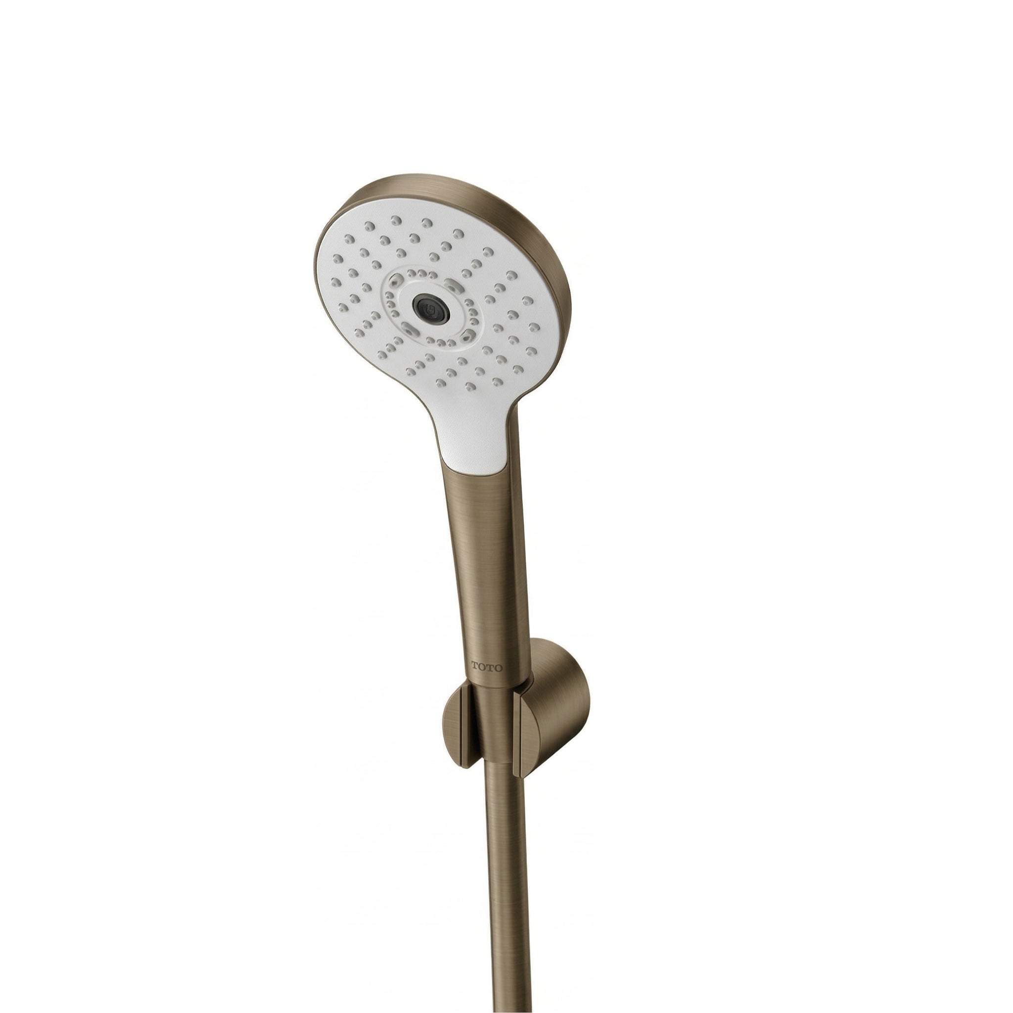 TOTO G SELECTION ROUND 1-MODE HAND SHOWER WITH HOSE 110MM BRUSHED BRONZE