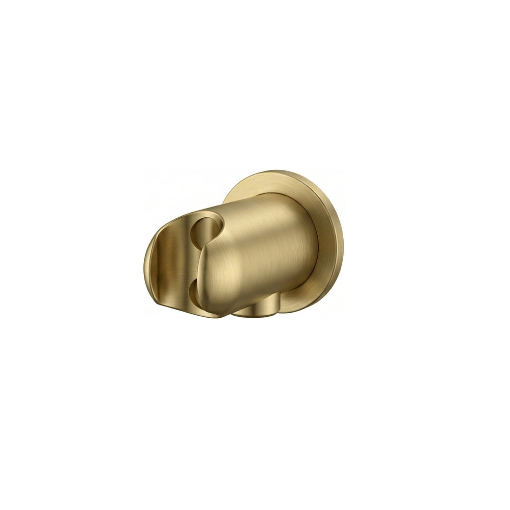 TOTO G SELECTION ROUND WALL OUTLET WITH SHOWER HANGER BRUSHED FRENCH GOLD