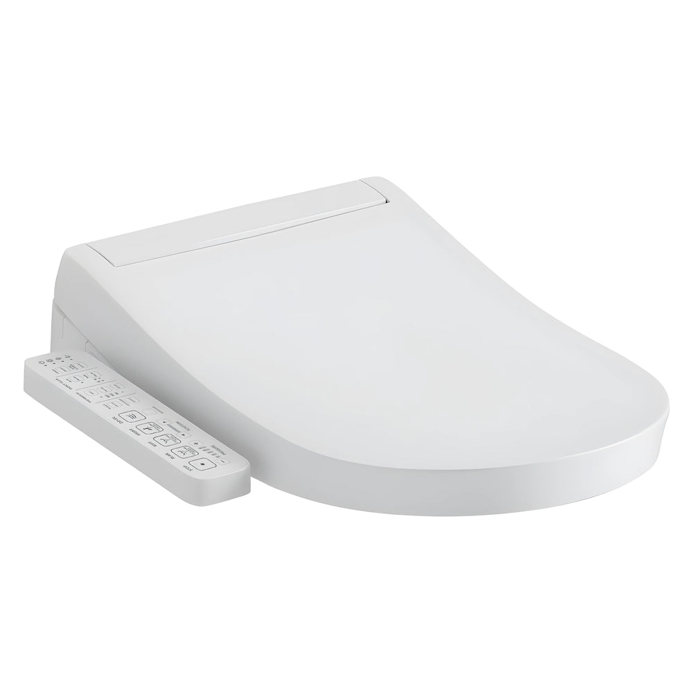 TOTO S2 WASHLET WITH SIDE CONTROL D-SHAPED GLOSS WHITE