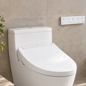 TOTO S5 WASHLET WITH REMOTE CONTROL ELONGATED GLOSS WHITE