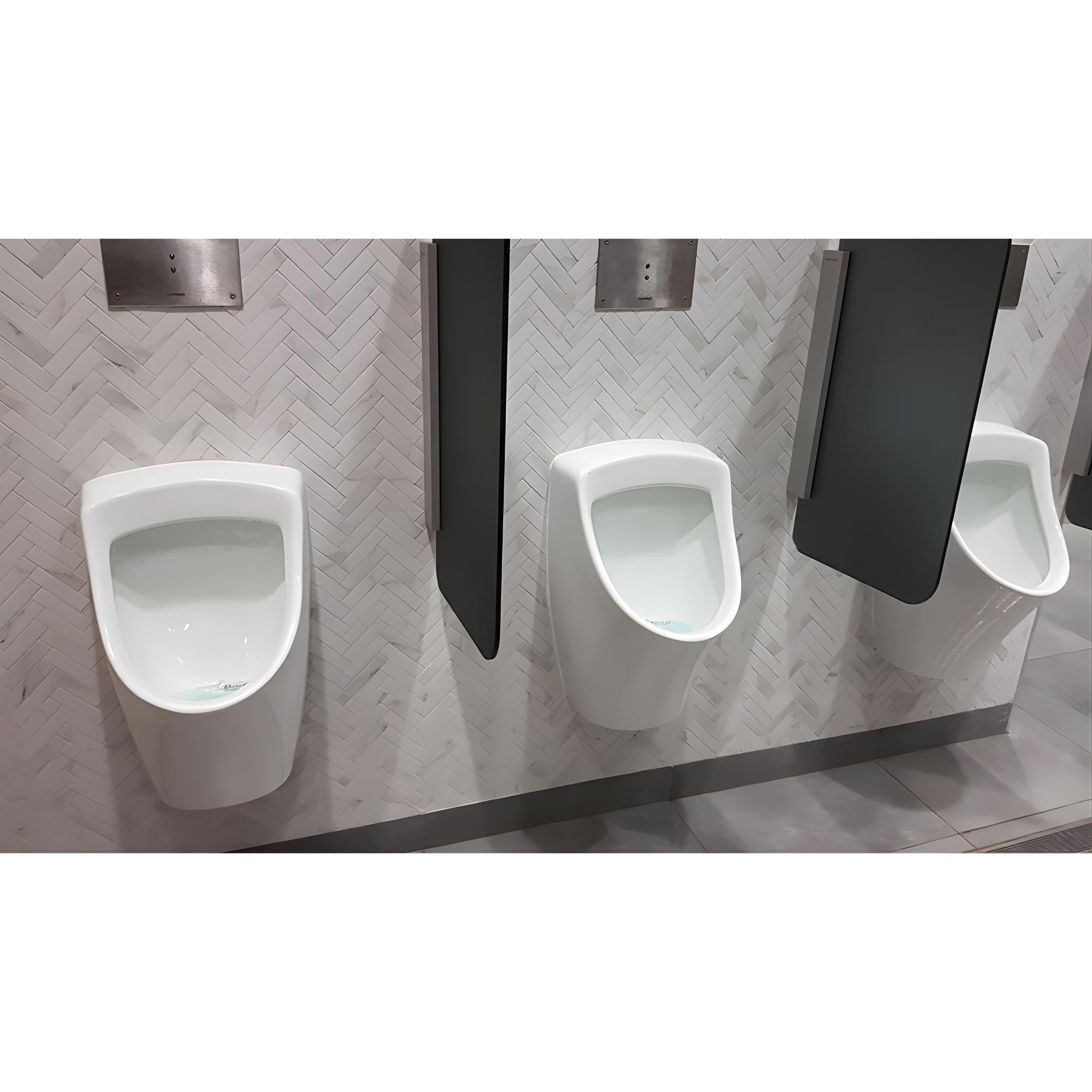 TURNER HASTINGS TEIDE WALL HUNG URINAL BACK INLET GLOSS WHITE
