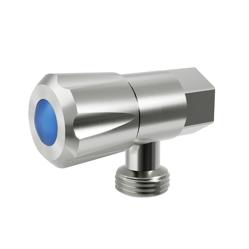 AMOZA LEAD FREE MINI CISTERN TAP BRUSHED STAINLESS STEEL