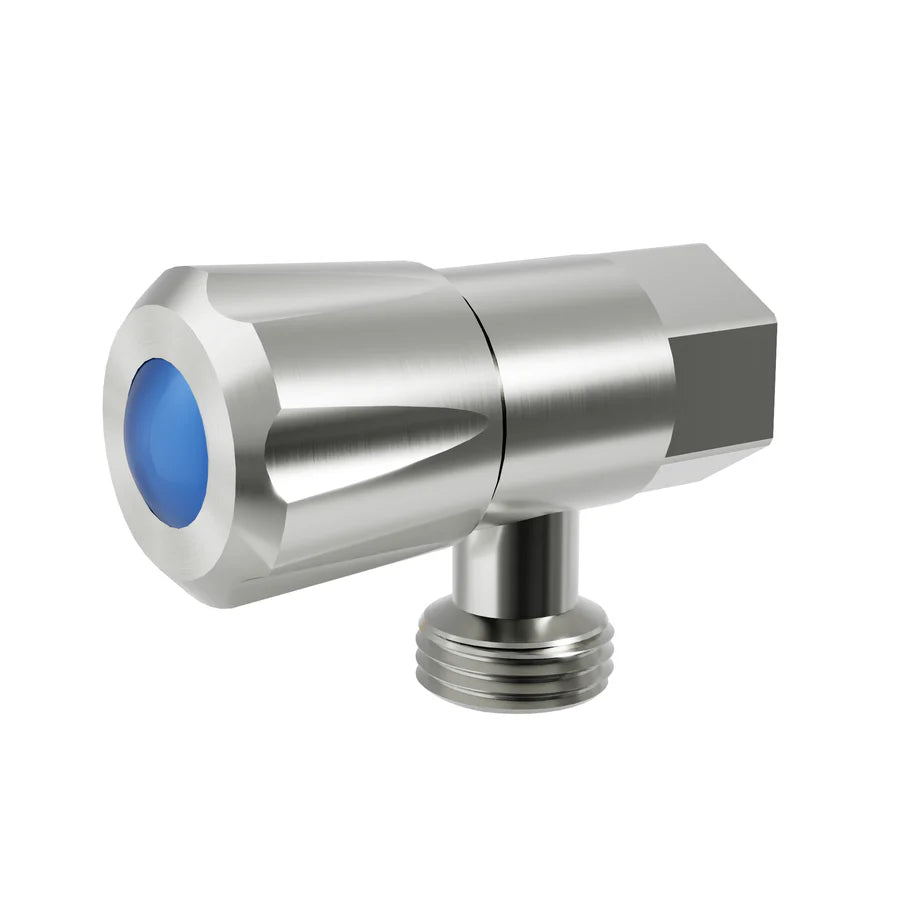 AMOZA WASHING MACHINE TAP BRUSHED STAINLESS STEEL