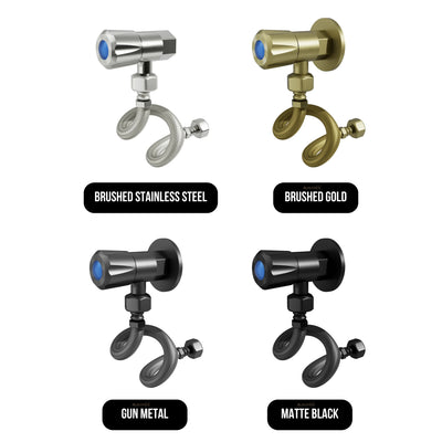 AMOZA LEAD FREE MINI CISTERN KIT BRUSHED STAINLESS STEEL