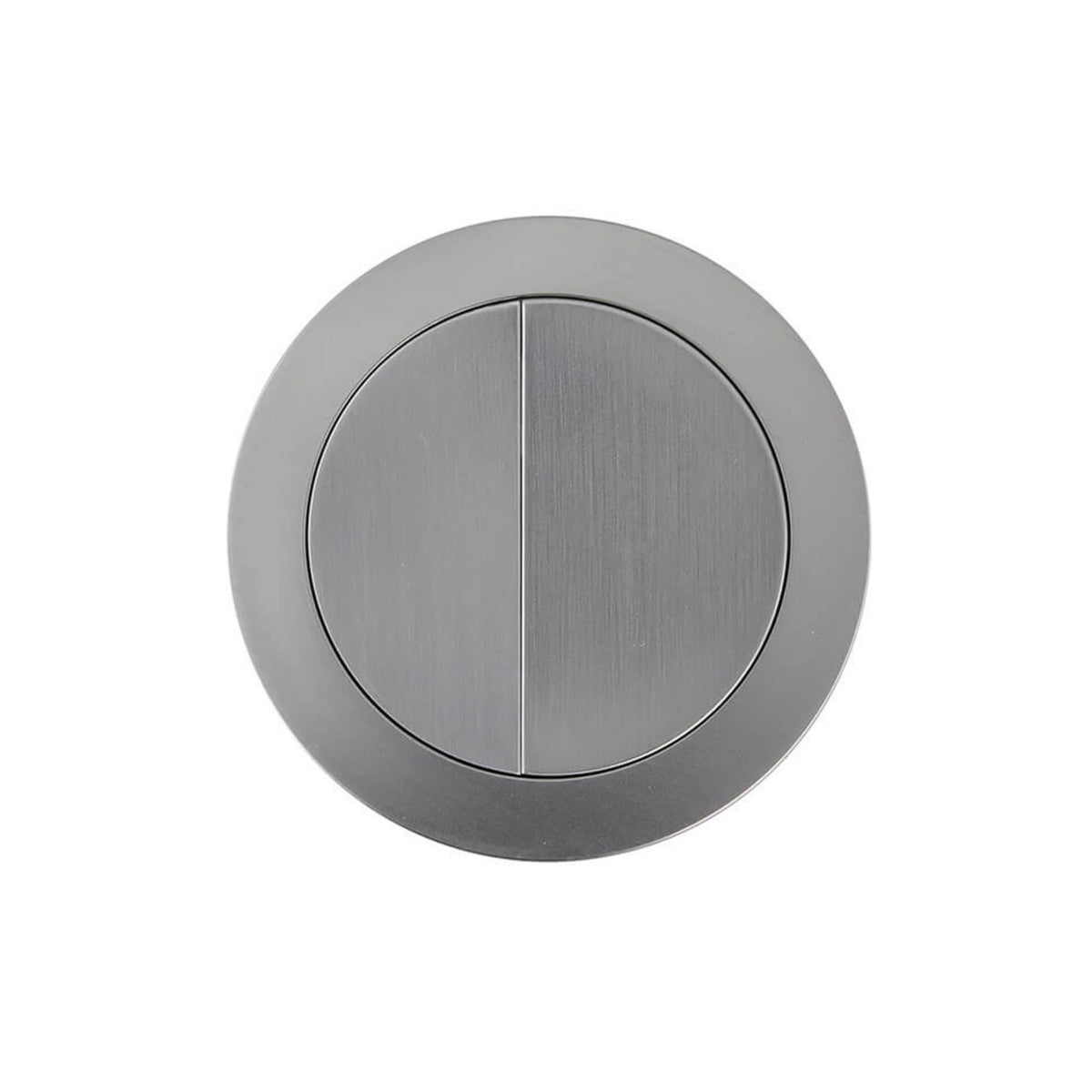 TURNER HASTINGS ROUND FLUSH BUTTON BRUSHED NICKEL
