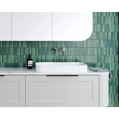 TIMBERLINE ROME INSET CERAMIC BASIN GLOSS WHITE 600MM