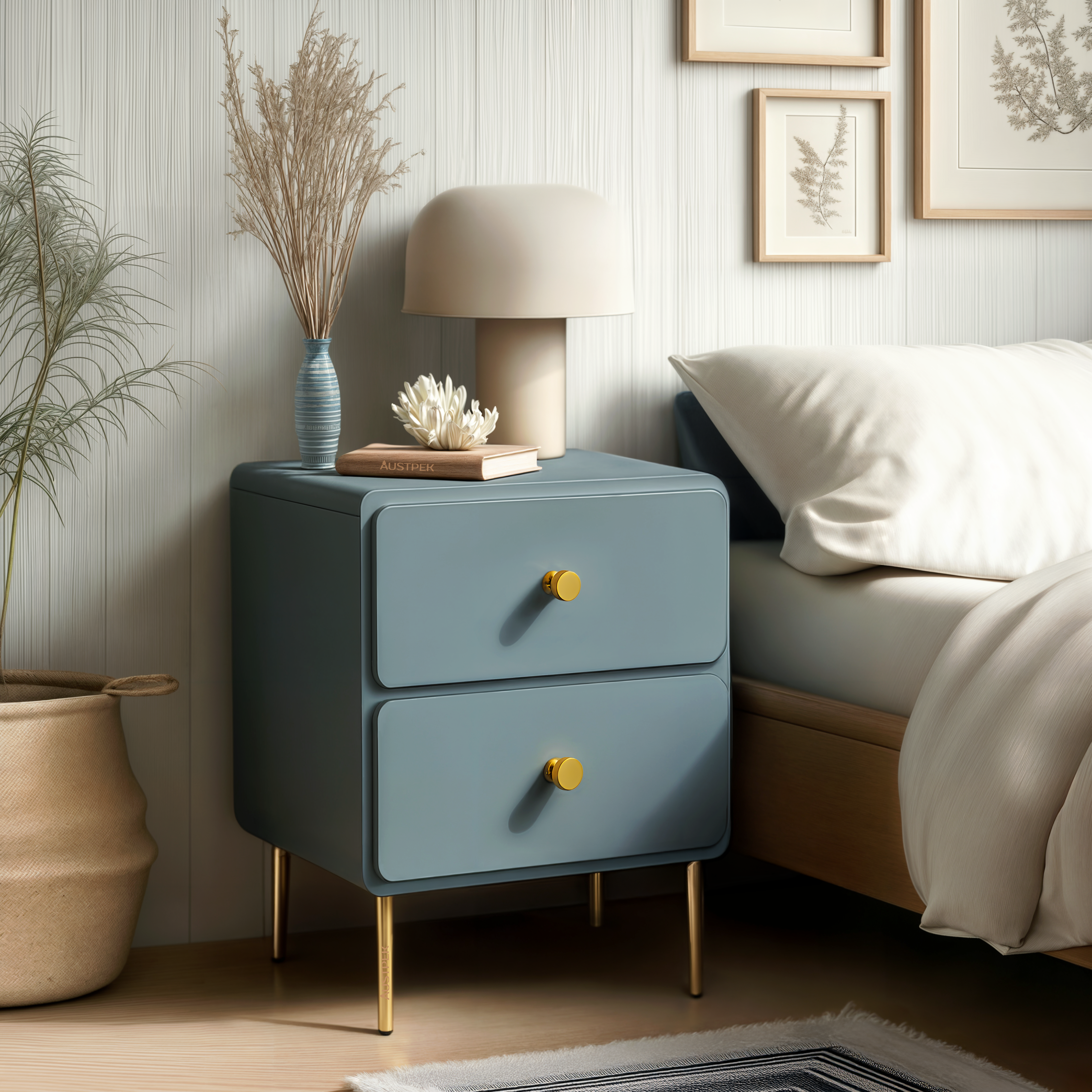 TIMBERLINE COLBY CUSTOM BEDSIDE TABLE 450MM