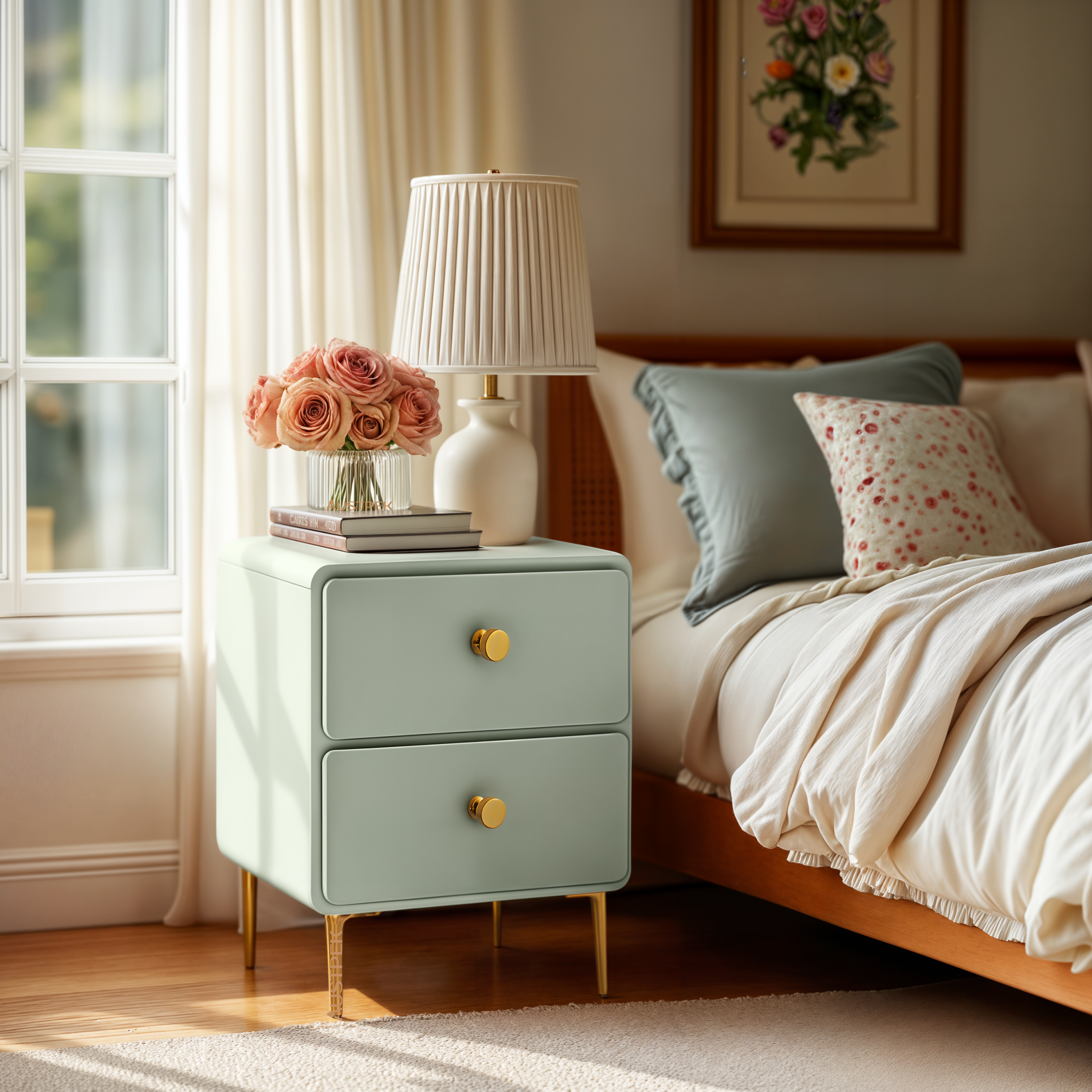 TIMBERLINE COLBY CUSTOM BEDSIDE TABLE 450MM