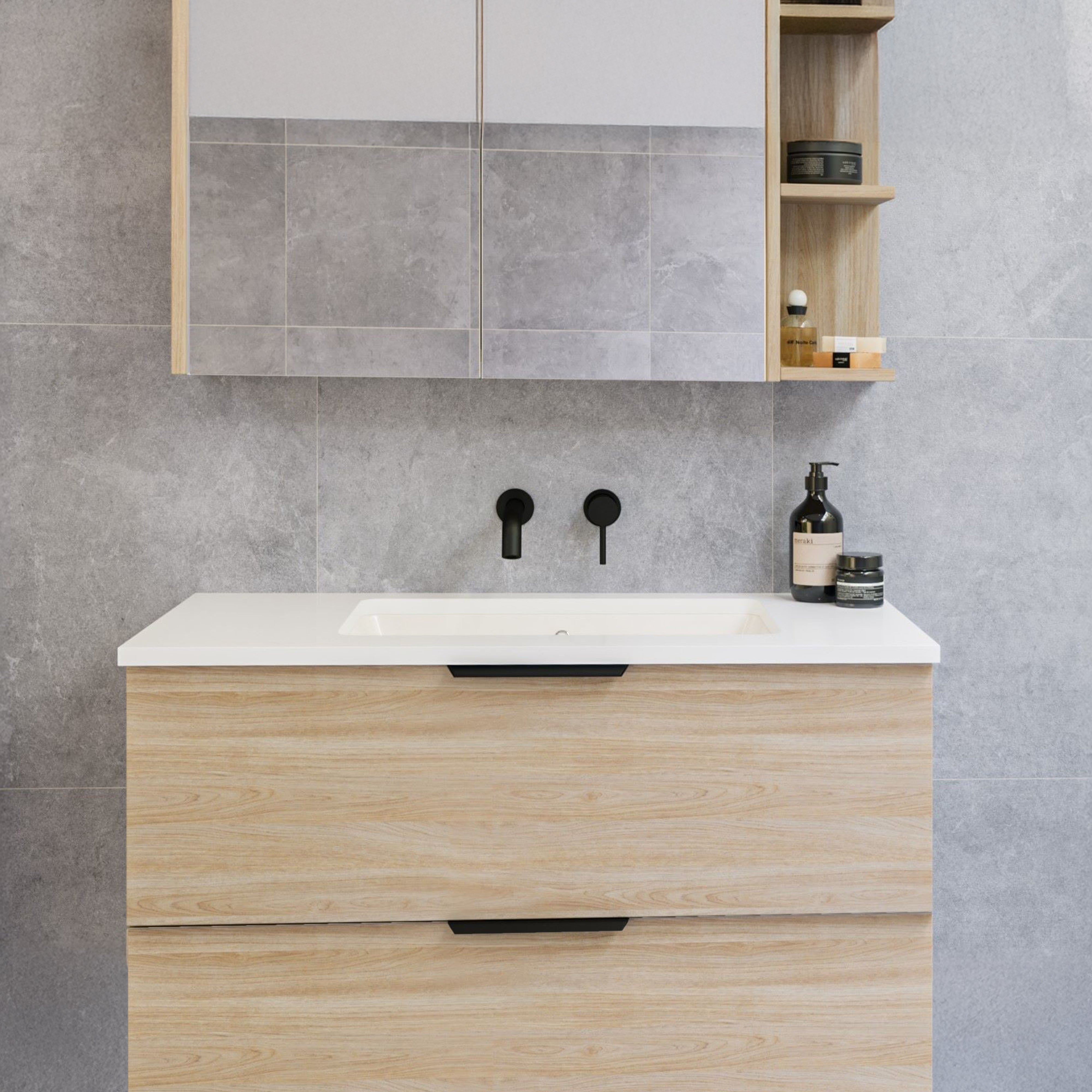 TIMBERLINE RECTANGLE UNDER COUNTER BASIN GLOSS WHITE 530MM