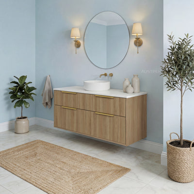 TIMBERLINE SAVOY CUSTOM WALL HUNG VANITY (ALL SIZING)