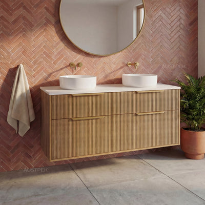 TIMBERLINE SAVOY CUSTOM WALL HUNG VANITY (ALL SIZING)