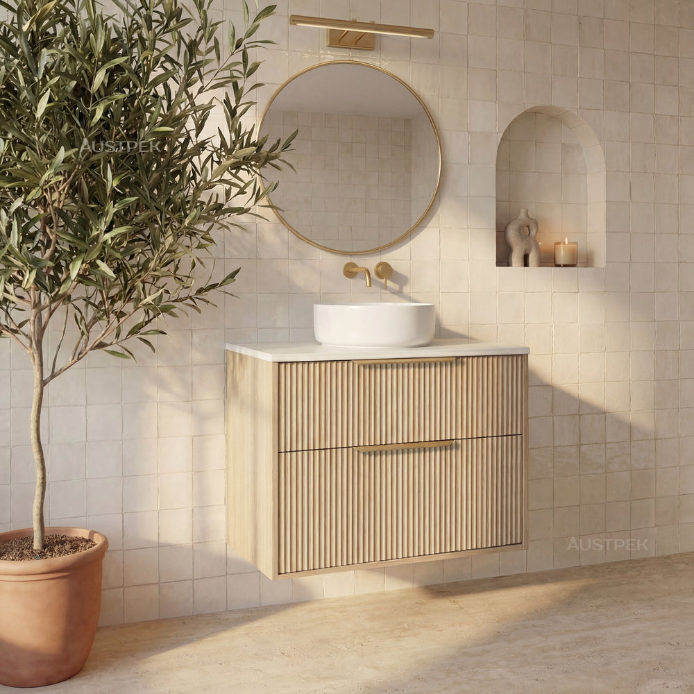 TIMBERLINE SAVOY CUSTOM WALL HUNG VANITY (ALL SIZING)