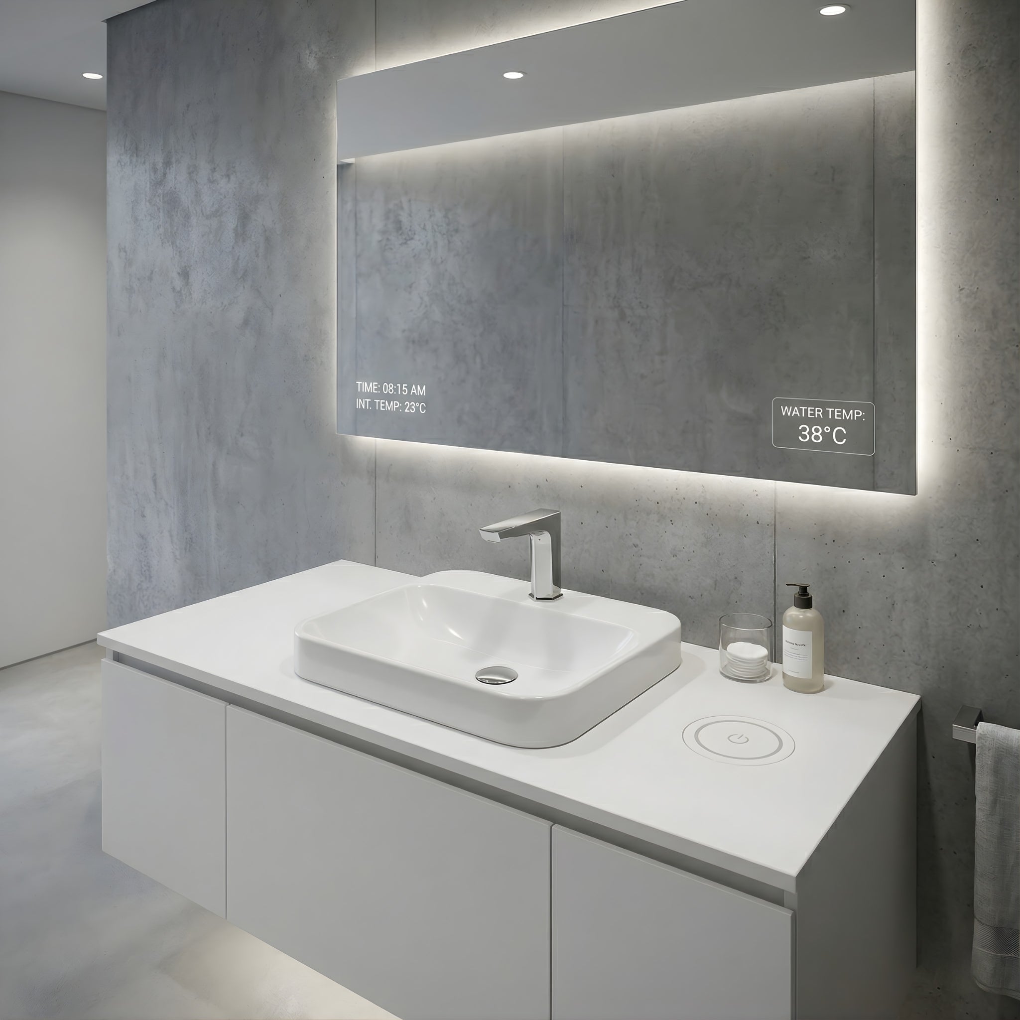 TOTO GE TOUCHLESS DECK MOUNTED BASIN MIXER 150MM CHROME