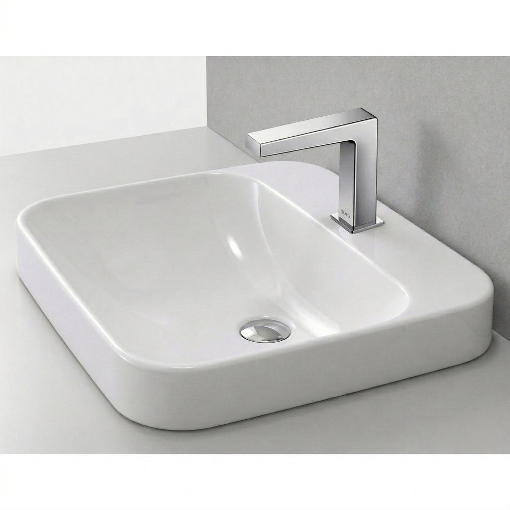 TOTO TOUCHLESS DECK MOUNTED BASIN MIXER 137MM CHROME