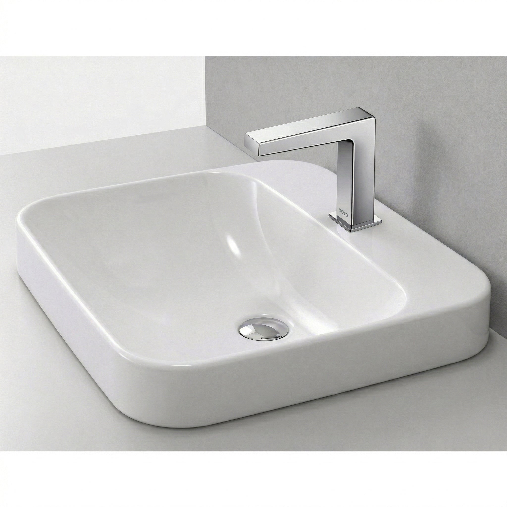 TOTO TOUCHLESS DECK MOUNTED BASIN MIXER 137MM CHROME