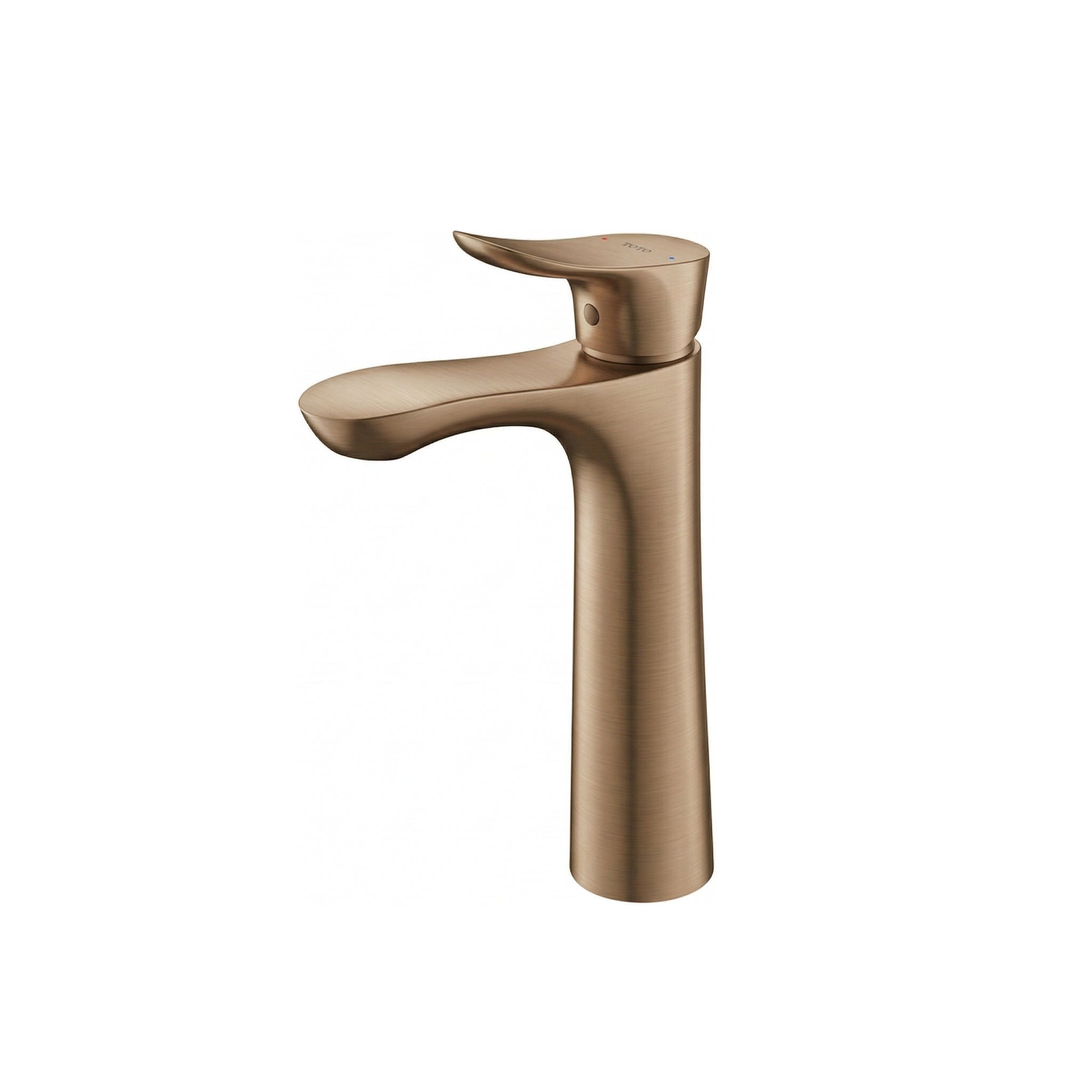 TOTO GO SEMI TALL BASIN MIXER 216MM BRUSHED BRONZE