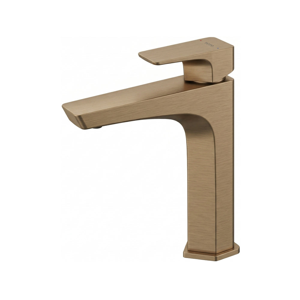 TOTO GE SEMI TALL BASIN MIXER 215MM BRUSHED BRONZE