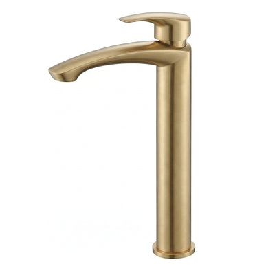 TOTO GM TALL BASIN MIXER 310MM BRUSHED FRENCH GOLD