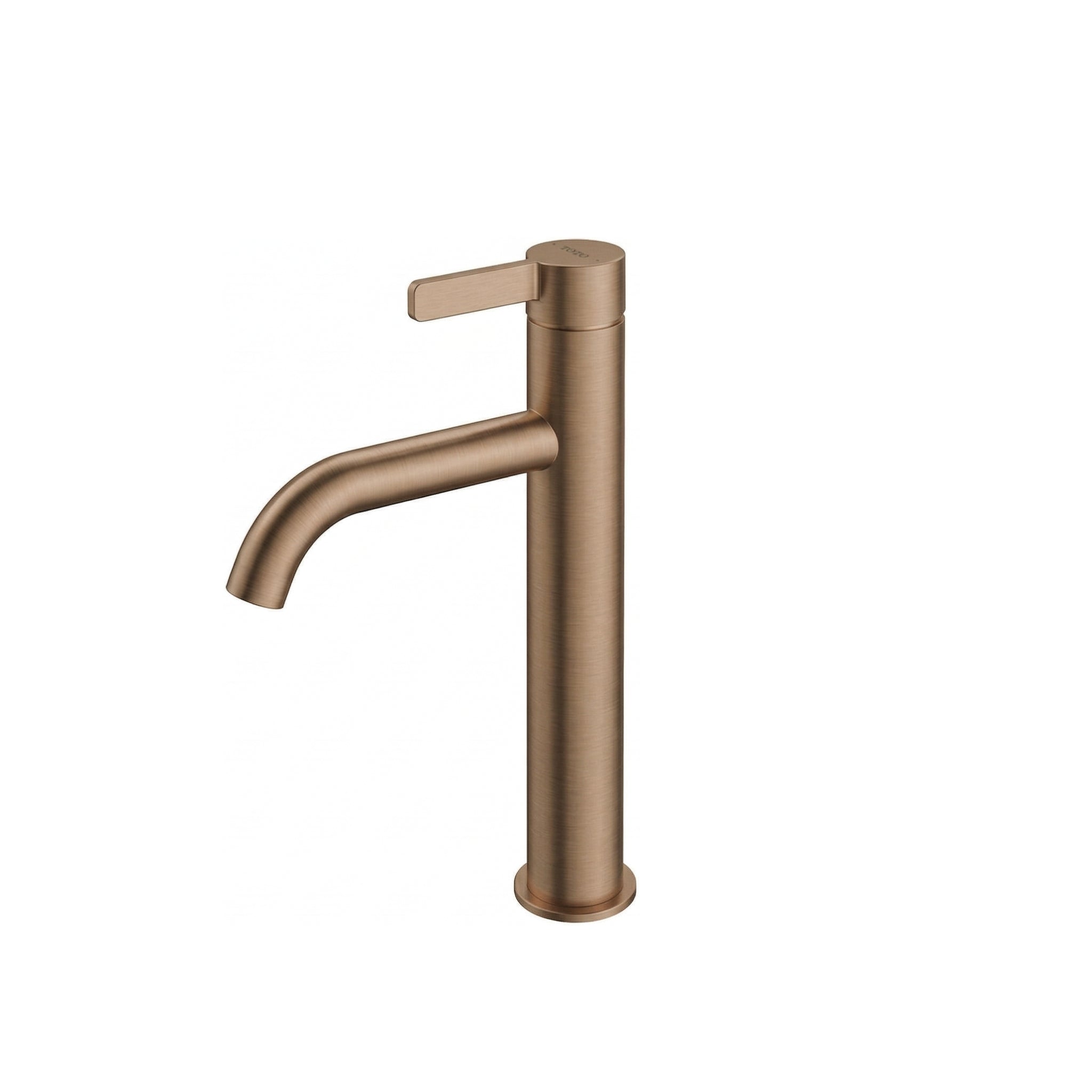 TOTO GF SEMI TALL BASIN MIXER 251MM BRUSHED BRONZE